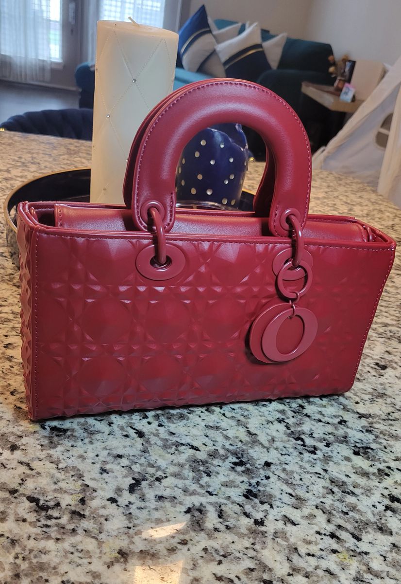 She's Red Satchel